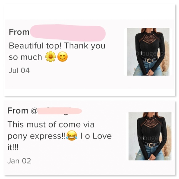 Black Lace Guipure Mock Neck Long Sleeve Tee Shirt - Picture 9 of 10